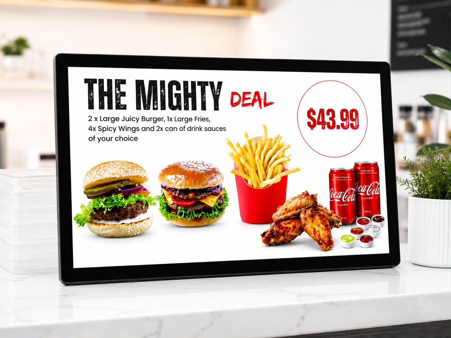 21.5" Portable Digital Displays